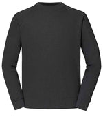 Fruit of the Loom Classic Raglan Sweatshirt Light Graphite