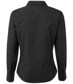 Premier Ladies Long Sleeve Poplin Blouse Black
