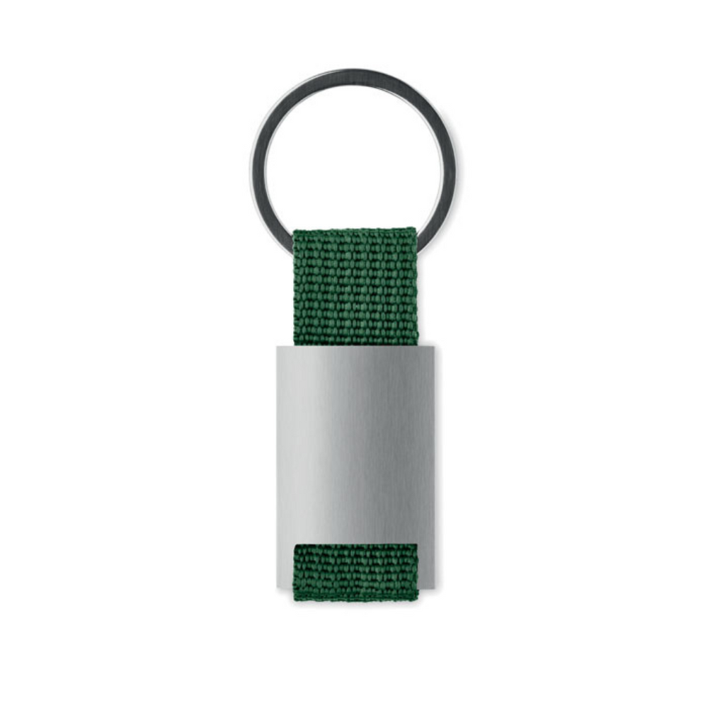 Express Metal & Webbing Keyring