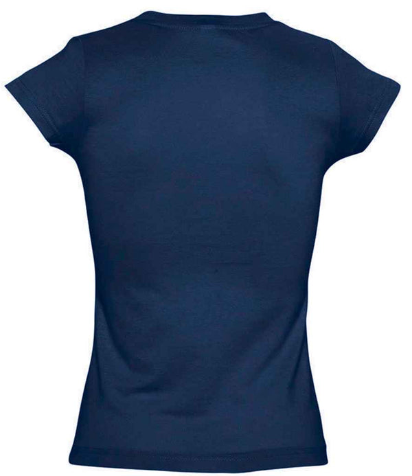SOL'S Ladies Moon V Neck T-Shirt French Navy