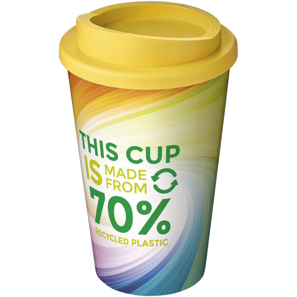 Branded Brite-Americano® Eco 350 ml insulated tumbler