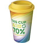 Branded Brite-Americano® Eco 350 ml insulated tumbler
