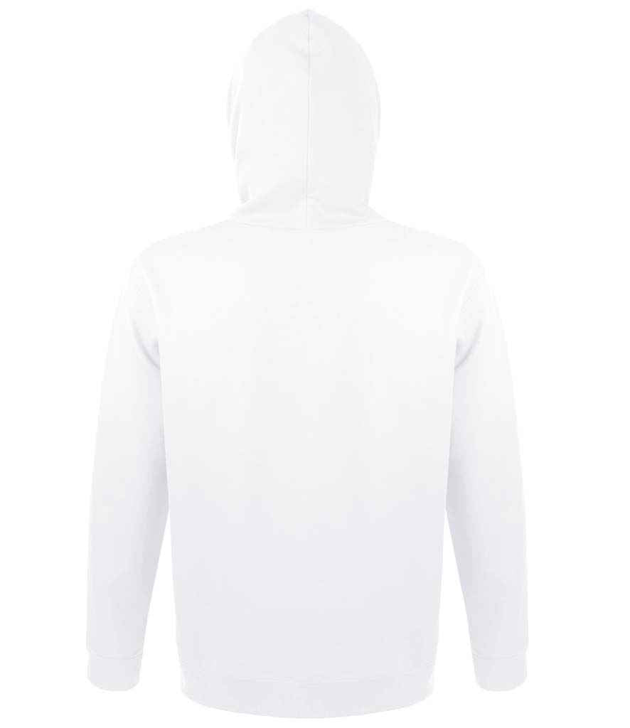 SOL'S Unisex Snake Hooded Sweatshirt White