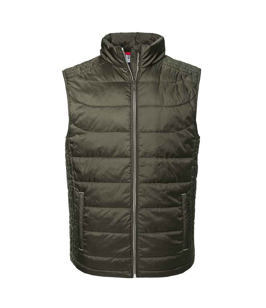 Russell Nano Padded Bodywarmer Dark Olive