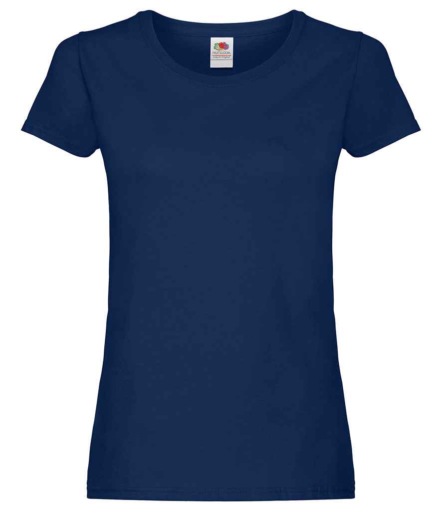 Fruit of the Loom Lady Fit Original T-Shirt Navy