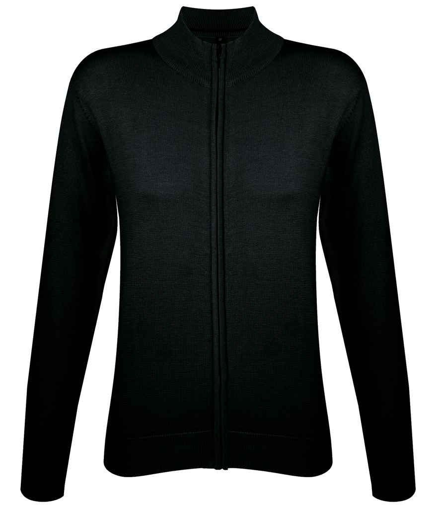 Branded SOL'S Ladies Gordon Full Zip Cotton Acrylic Cardigan