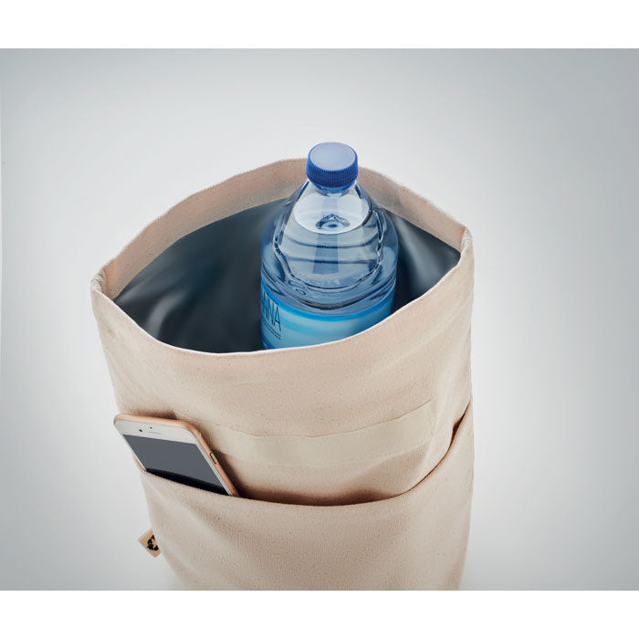 Branded Recycled cotton cooler bag
