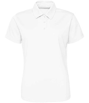 AWDis Ladies Cool Polo Shirt Arctic White