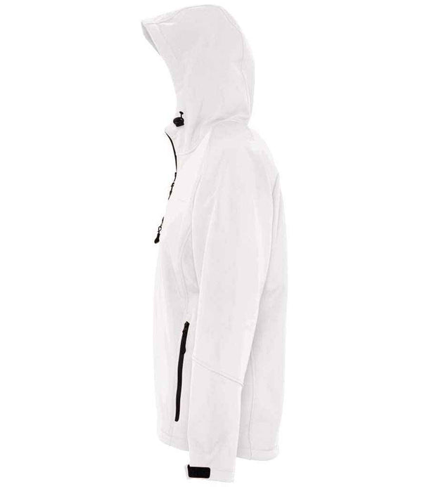SOL'S Replay Hooded Soft Shell Jacket White