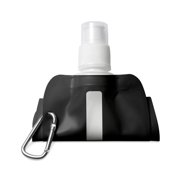 Promotional Foldable water bottle | Roll up Eco Bottle with Carabiner