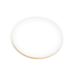 Circular Cork Coaster with Glossy paper Front