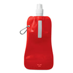 Promotional Foldable water bottle | Roll up Eco Bottle with Carabiner