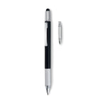 Branded Spirit level pen with ruler