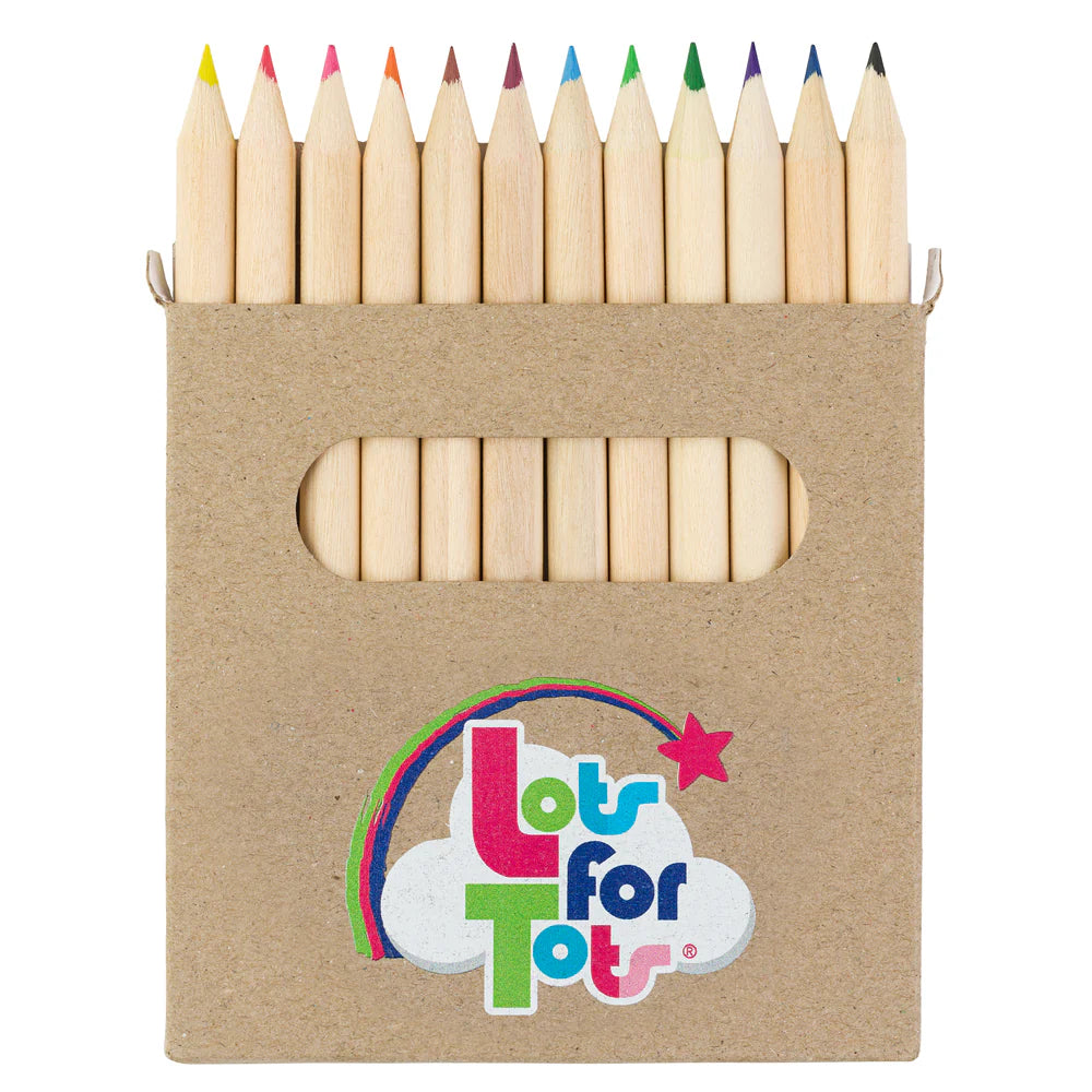 Branded Tallin 12-Piece Coloured Pencil Set