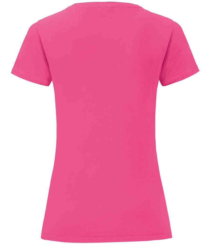 Fruit of the Loom Ladies Iconic 150 T-Shirt Fuchsia
