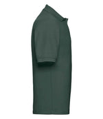 Russell Poly/Cotton Piqué Polo Shirt Bottle Green