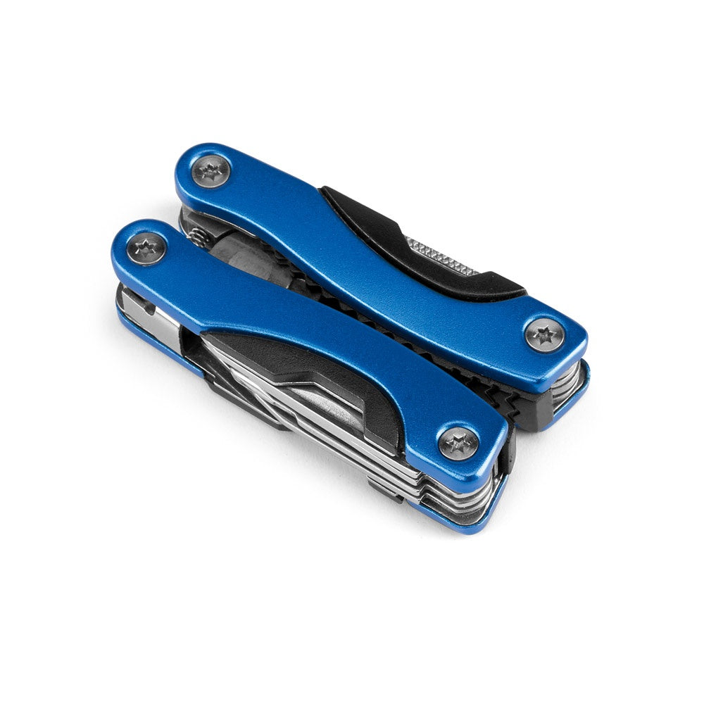 DUNITO. Folding mini multi-function pliers made of stainless steel and aluminum