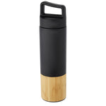 Torne 540 ml copper vacuum insulated stainless steel bottle with bamboo outer wall