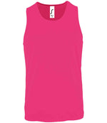 SOL'S Sporty Performance Tank Top Neon Pink