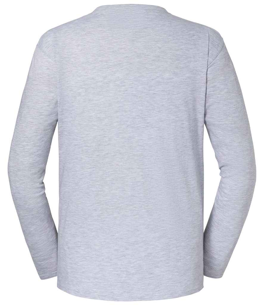 Fruit Loom Iconic 195 Long Sleeve T-Shirt Heather Grey