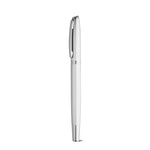 RE-LANDO-SET. Roller and ball pen set with 100% recycled aluminium body