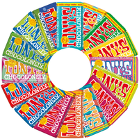 Custom Branded Tony's Chocolonely Chocolate Bar