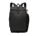 'Recycled 2-in-1 Duffle Backpack' BLACK Recycled Rucksack / Duffel Bag