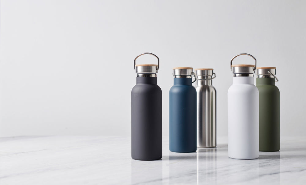 VINGA Miles Thermos Bottle 500 ml White