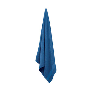 Towel organic cotton 180x100cm Royal Blue