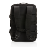 Branded Swiss Peak AWARE™ RPET 15.6' expandable weekend backpack