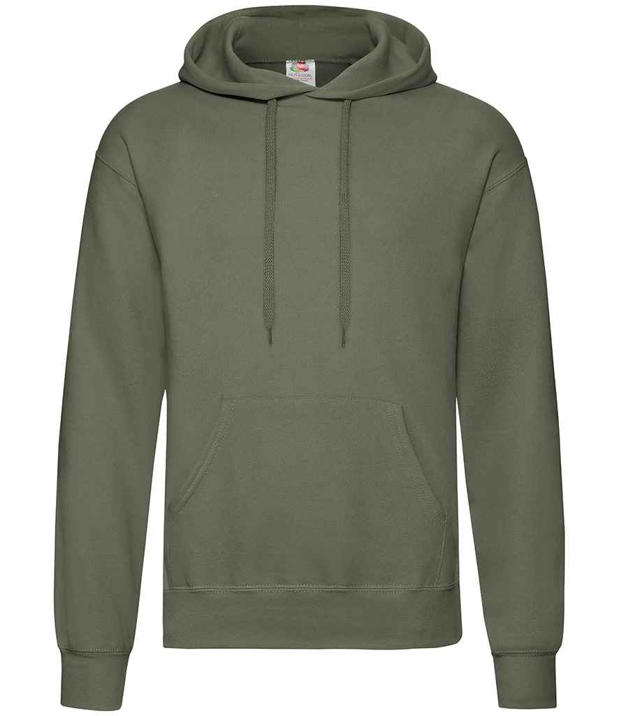 Fruit of the Loom Classic Hooded Sweatshirt Classic Olive
