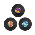 Custom Record Shape Coasters
