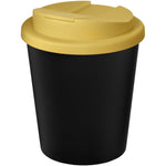 Branded Americano® Espresso Eco 250 ml recycled tumbler with spill-proof lid