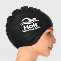 Logo Branded Silicone Swimming Hat