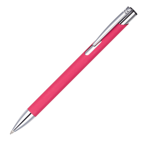 MOLE-MATE ball pen with chrome trim Pink