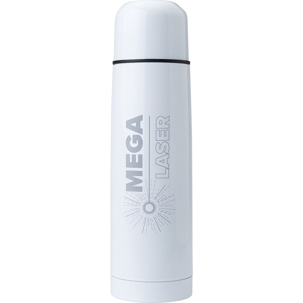 Branded Strathaird Stainless steel double walled vacuum flask (500ml)