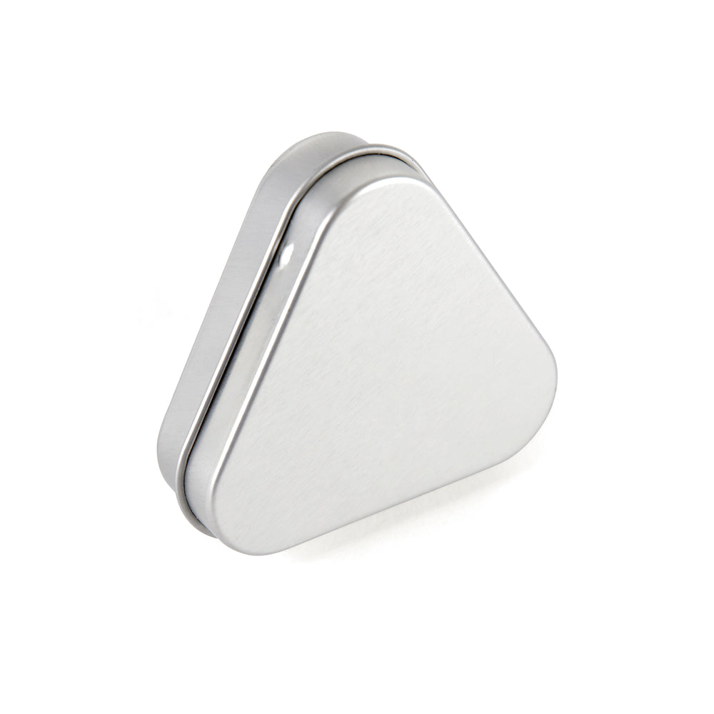 Branded Triangular metal mint tin - Approx 55 mints