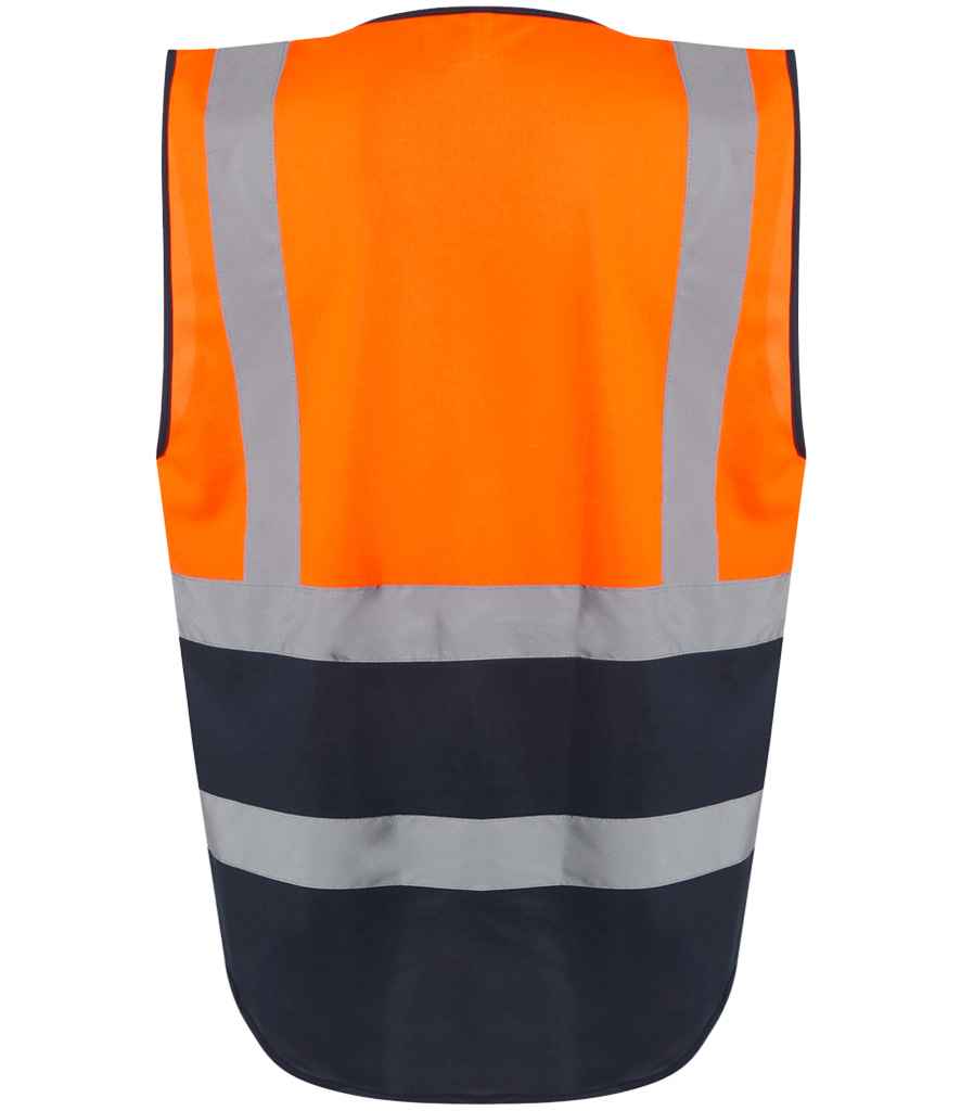 Regatta High Visibility Pro Executive Vest Orange/Navy