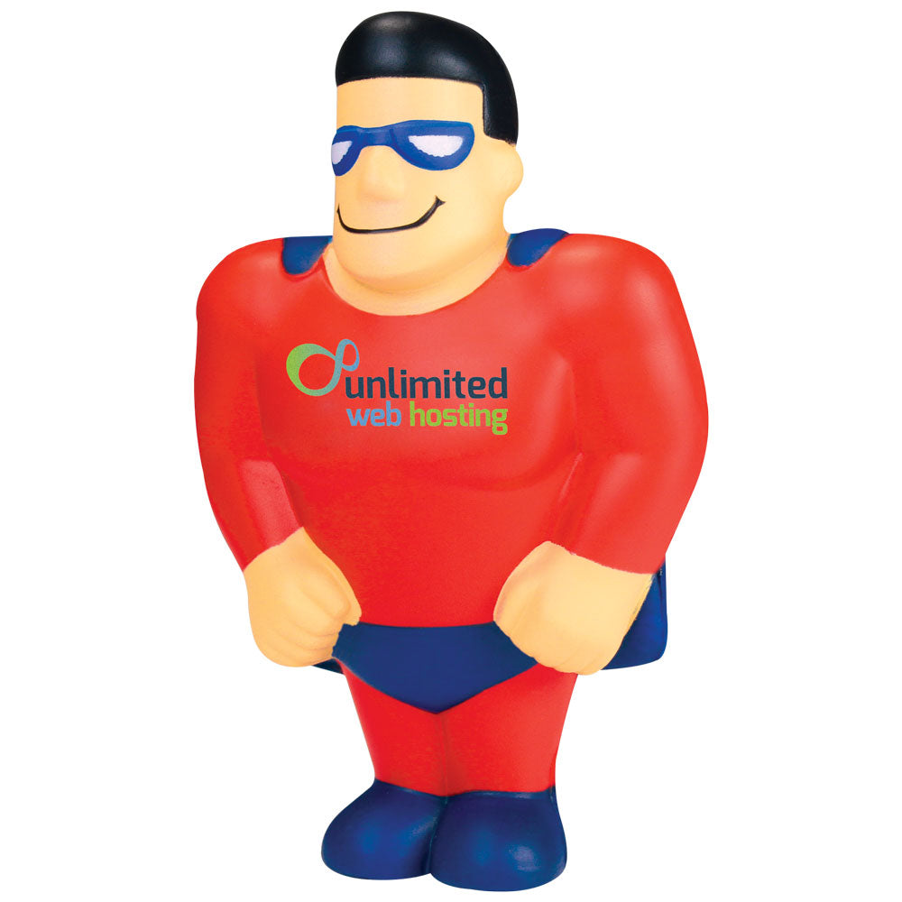 Stress Male Superhero