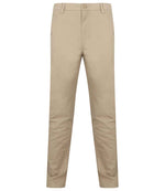Henbury Stretch Flex Waistband Chino Trousers Stone
