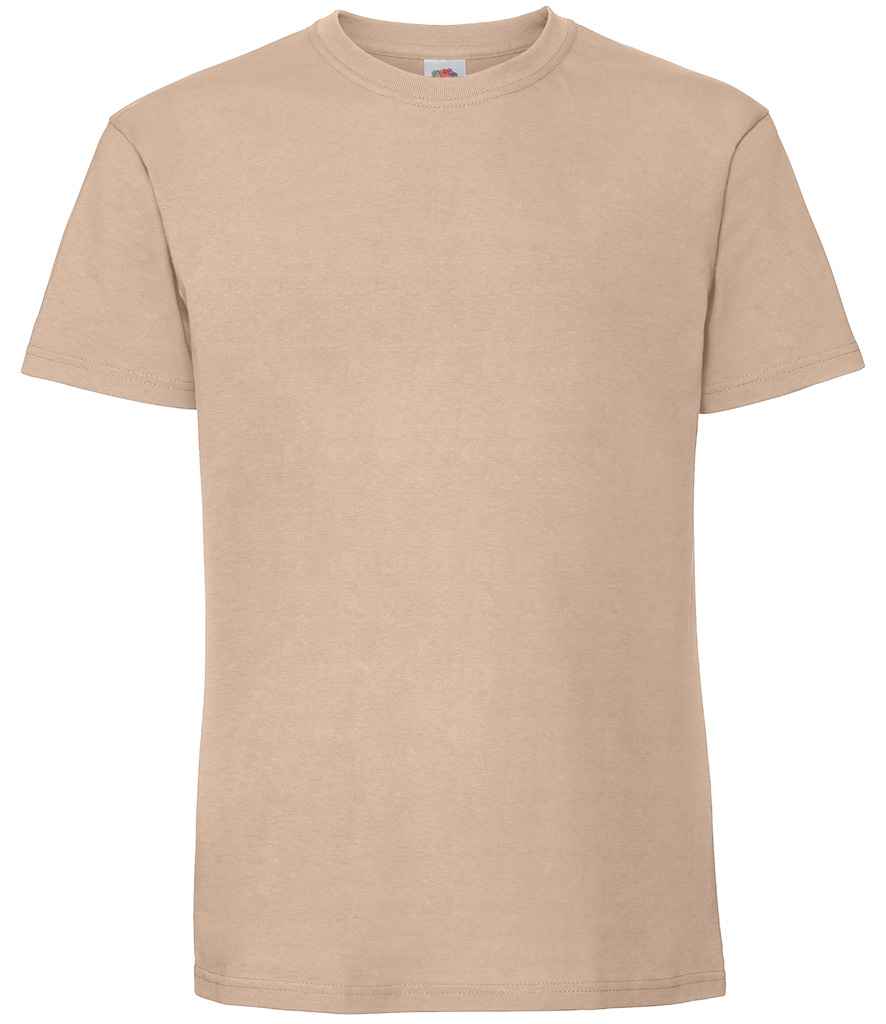 Fruit of the Loom Iconic 195 T-Shirt Desert Sand