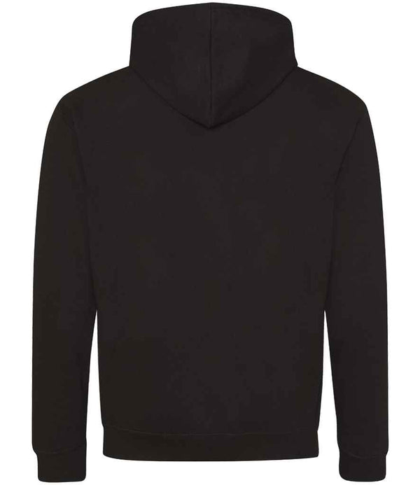 AWDis Varsity Zoodie Jet Black/Fire Red