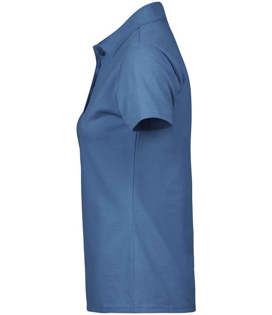 Tee Jays Ladies Luxury Stretch Polo Shirt Ocean Blue