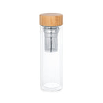 MAKAROVA. Borosilicate glass bottle with infusers 490 mL