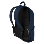 Branded Joey 15.6" GRS recycled canvas anti-theft laptop backpack 18L