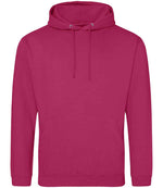 AWDis College Hoodie Hot Pink