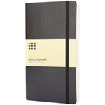 Moleskine Classic Large Ruled Soft Cover Notebook Black