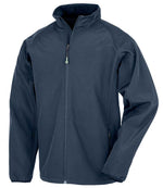 Result Genuine Recycled Printable Soft Shell Jacket Navy