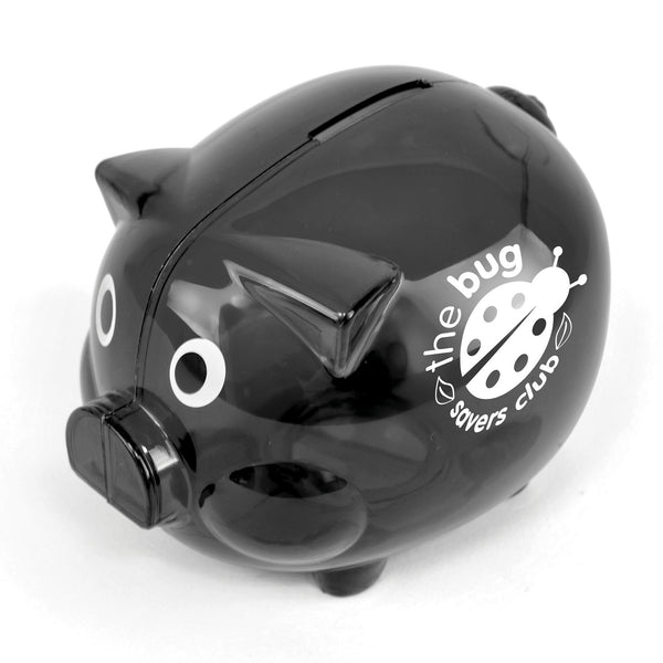 Translucent Plastic Pig Shaped Piggy Bank