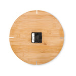 Branded Round shape bamboo wall clock